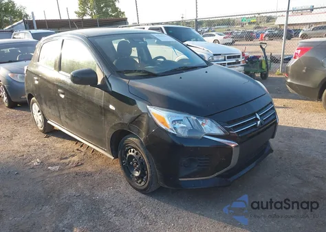 2021 Mitsubishi Mirage Carbonite Edition/Es/Le z USA, uszkodzony, nr VIN ML32AUHJ1MH002229